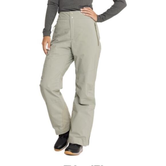NWT Halfdays Alessandra Ski Snow Pant Primaloft Sage Sz XL Winter Snowboard - Picture 1 of 11